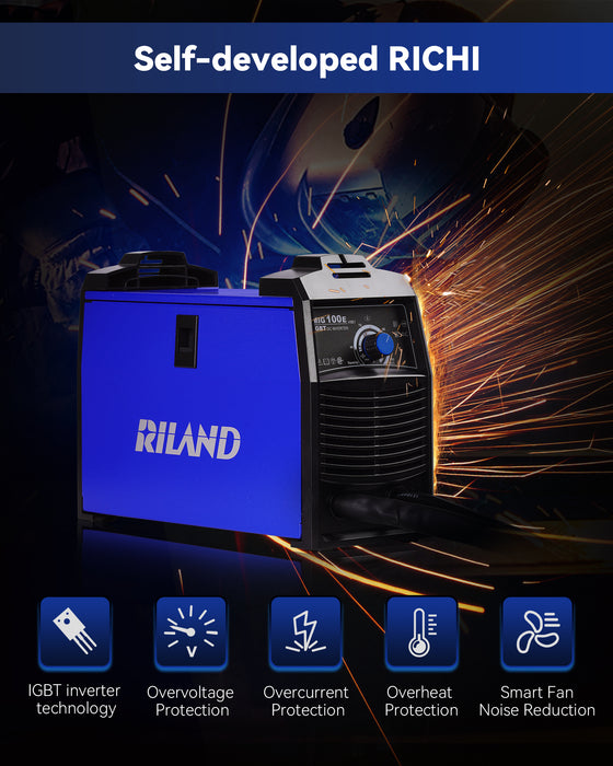 Riland Welder MIG100E Small Household And Portable Welding Equipment